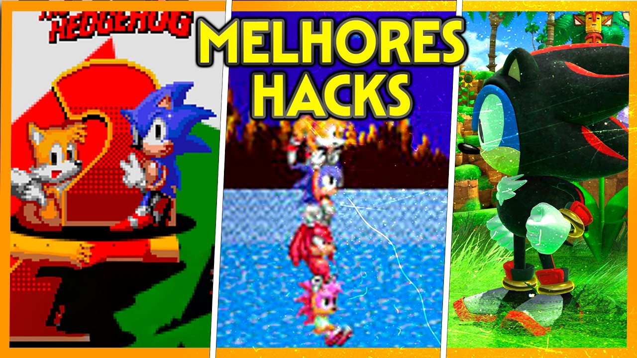 As Melhores HACK e FAN Games do Sonic de 2024