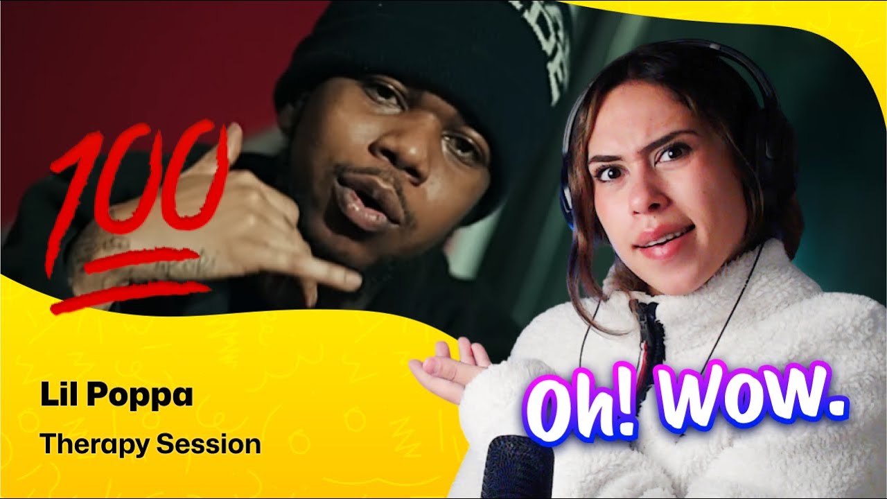 Reaction ▷  Lil Poppa - Therapy Session