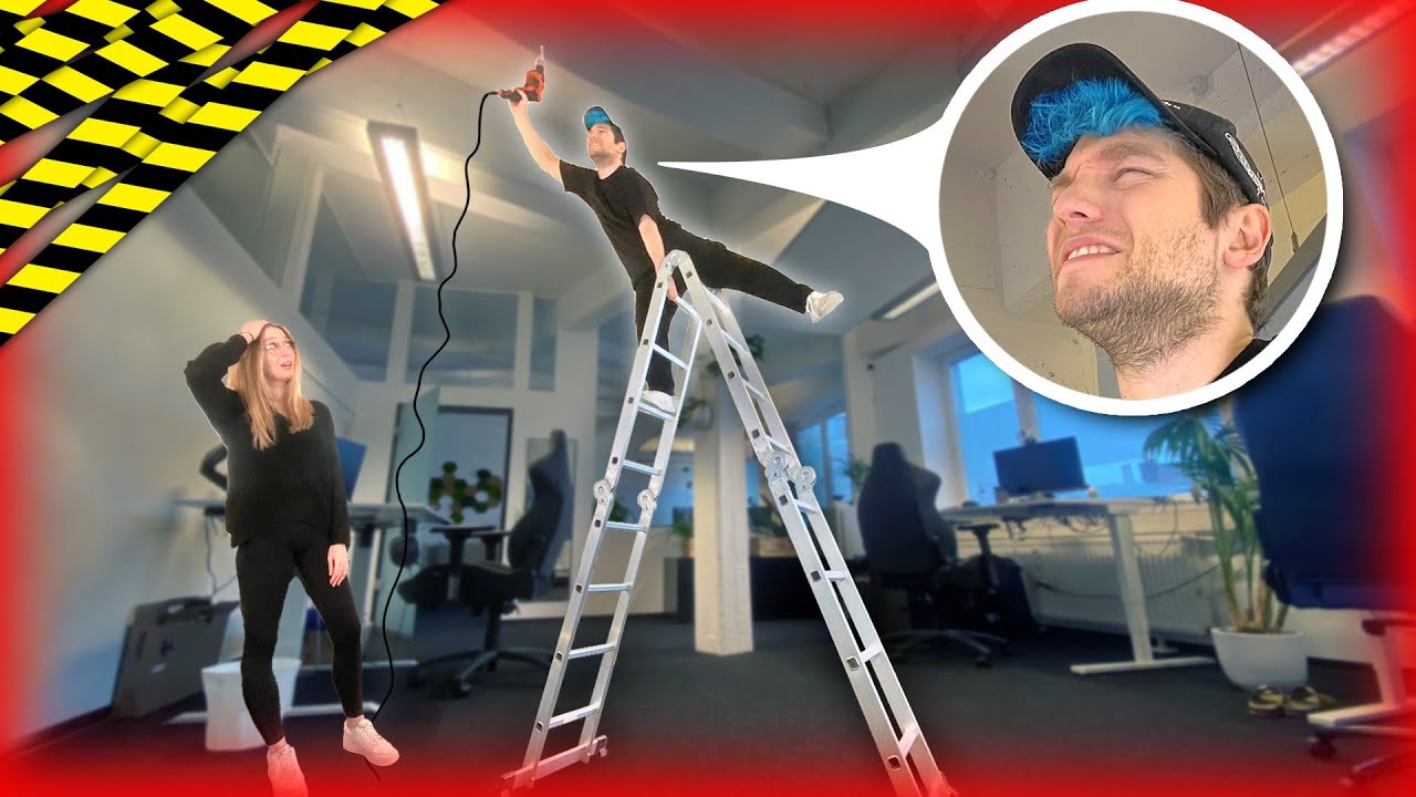 GAR NICHT gefährlich... Rezo übertreibt beim OFFICE Umbau