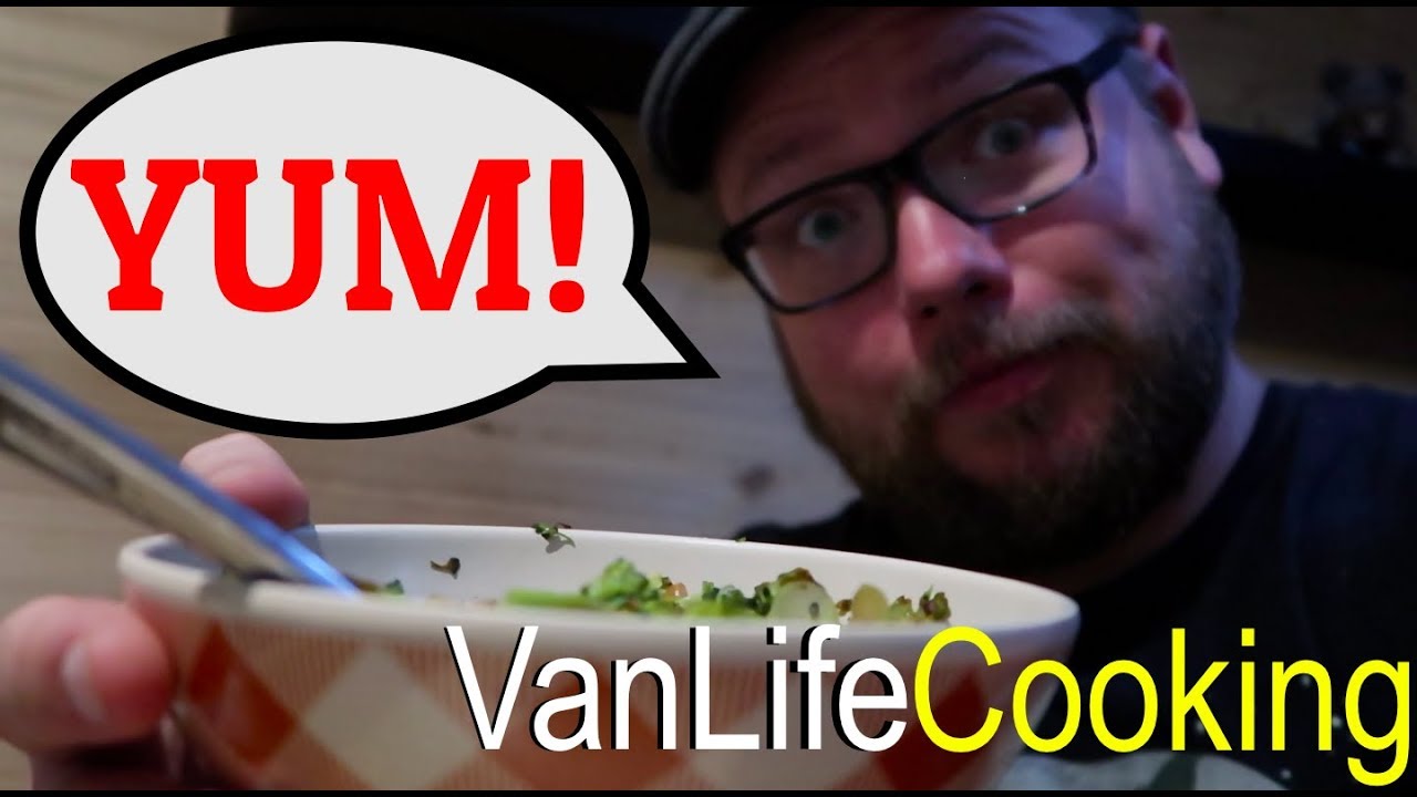Cooking in a van! A Simple/Healthy dish.
