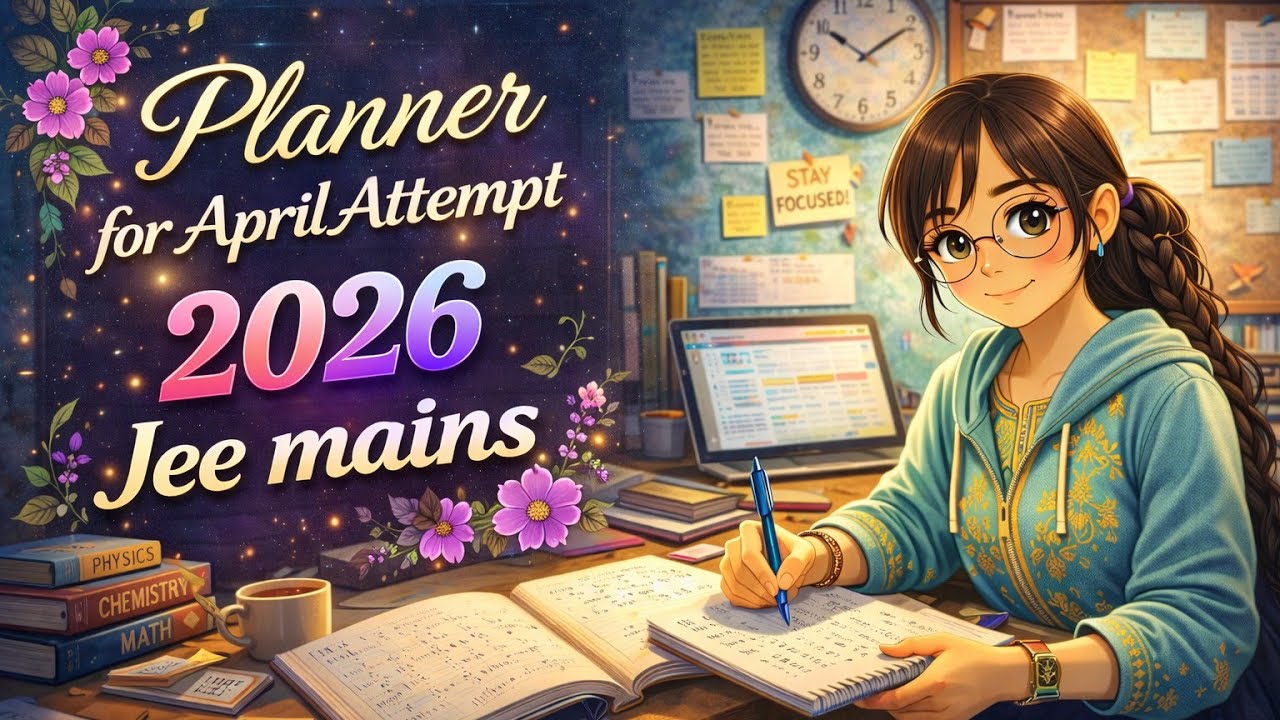 The Last Chapter of My JEE Journey | 2nd Attempt April Planner & Strategy 🔥