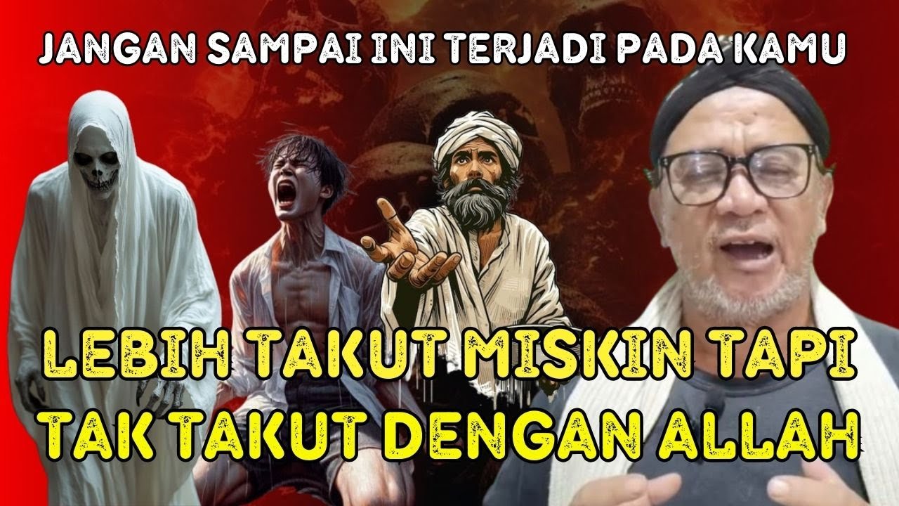 JANGAN SAMPAI KAMU TAKUT MISKIN TAPI JUSTRU TAK TAKUT DENGAN ALLAH | Abah Setu MDNH