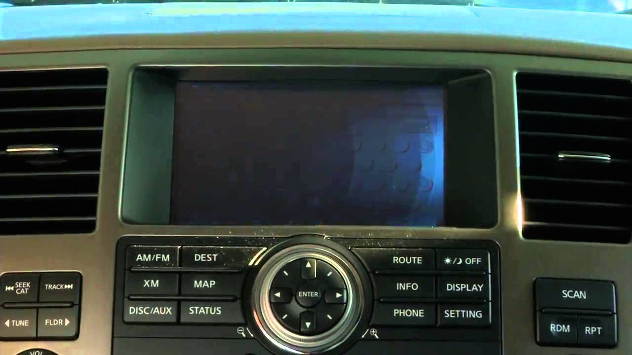 Setting Up the Navigation on the 2015 Nissan Armada