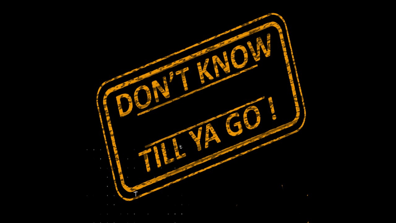 Dont Know till ya go EP#04  Morac