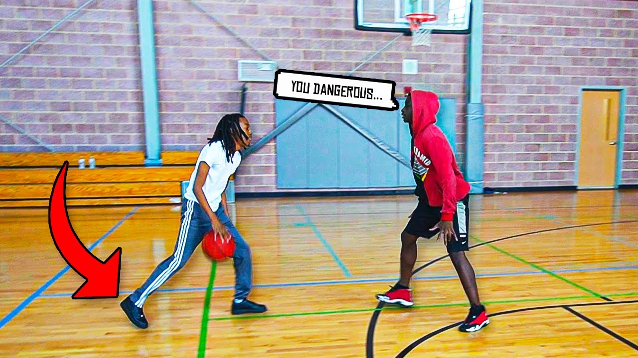 HOOPING IN BLACK FORCES IRL.. *GONE WRONG*