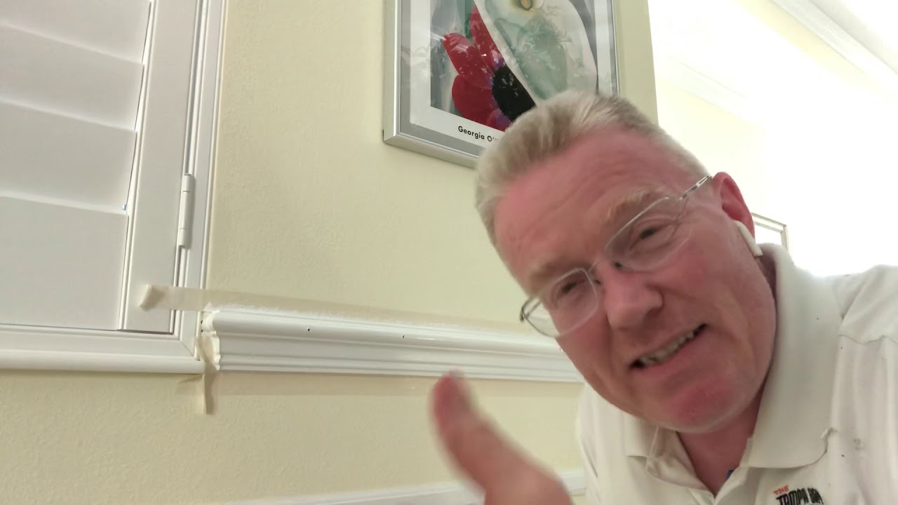 How To Paint Chair Rail Woodwork Quickly and Easily - Spencer Colgan (Painting Series)