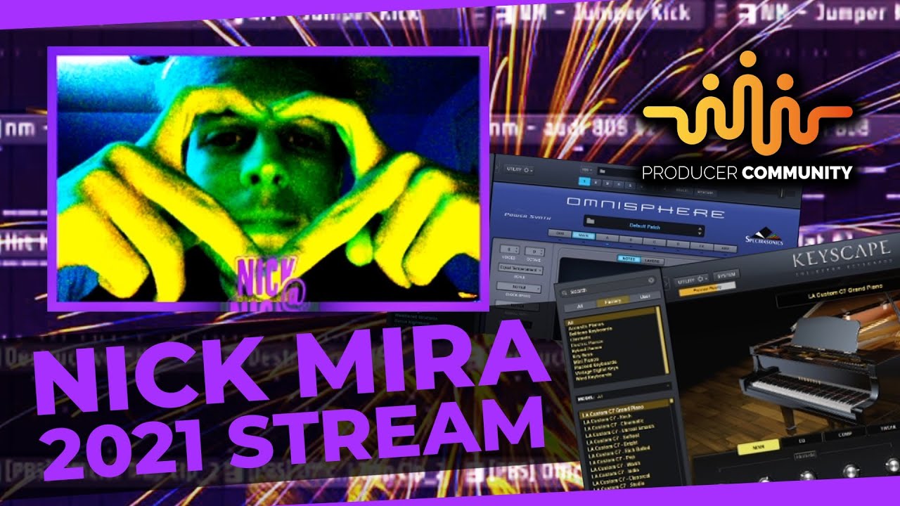 NICK MIRA FIRST STREAM IN 2021 ✨🔥 MAKING 7 BEATS LIVE [HARRY POTTER SAMPLE] 🤣🔥