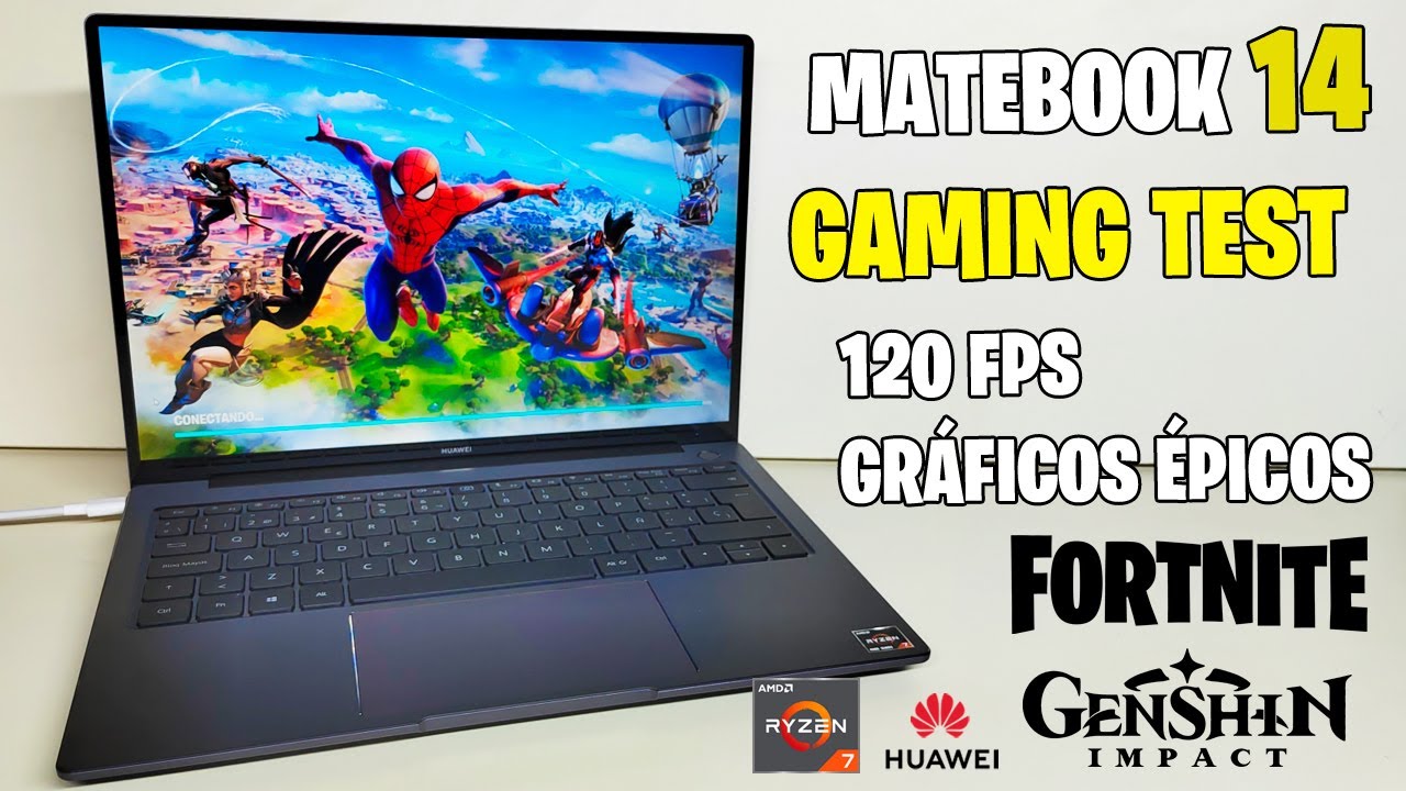 Huawei Matebook 14 2021 AMD Ryzen 7 en Perú: Gaming - FORTNITE y GENSHIN IMPACT (120FPS)