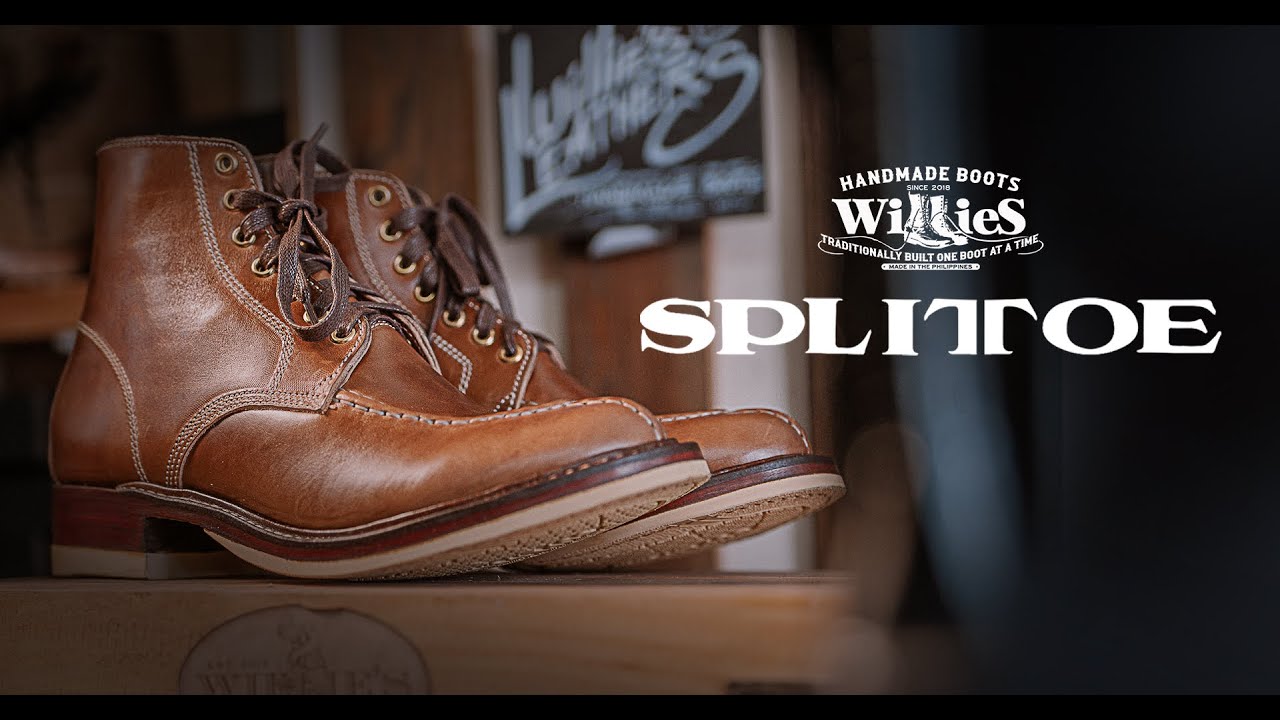 WILLIE'S SPLIT TOE by WILLIE'S LEATHERS HANDMADE BOOTS