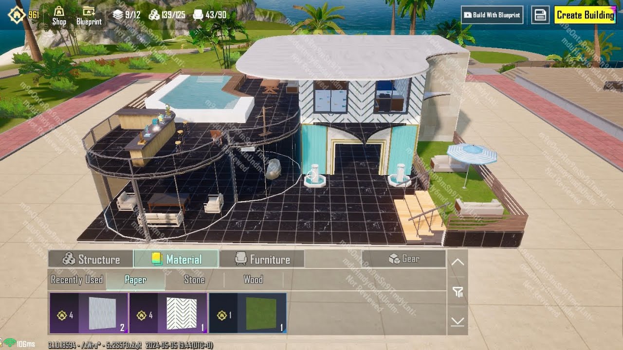 I Built a Heart Shape ❤️ Home in PUBG MOBILE for level 17 under construction part 26
