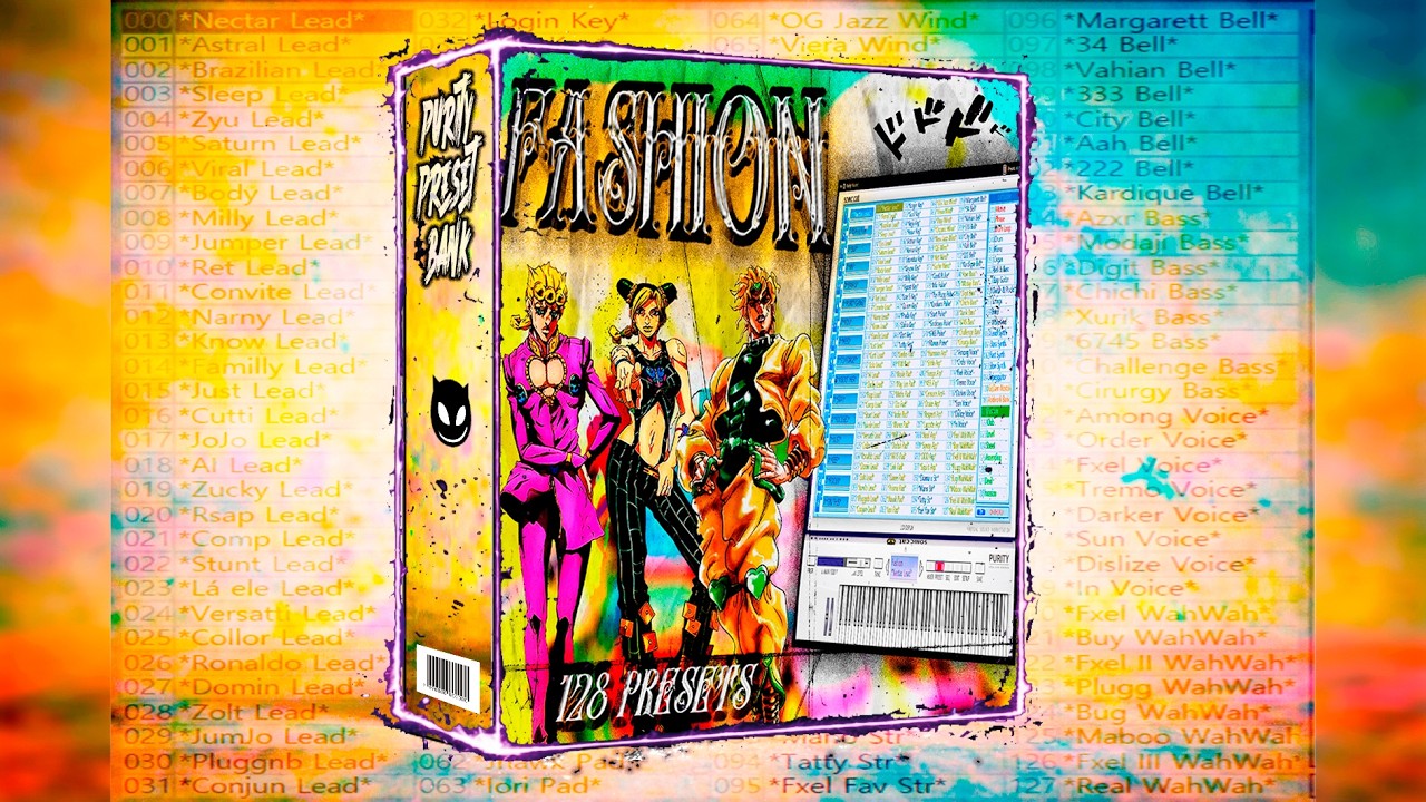 Purity Preset Bank "FASHION" | R&B/Pluggnb/2000s/Trap | 128 Presets