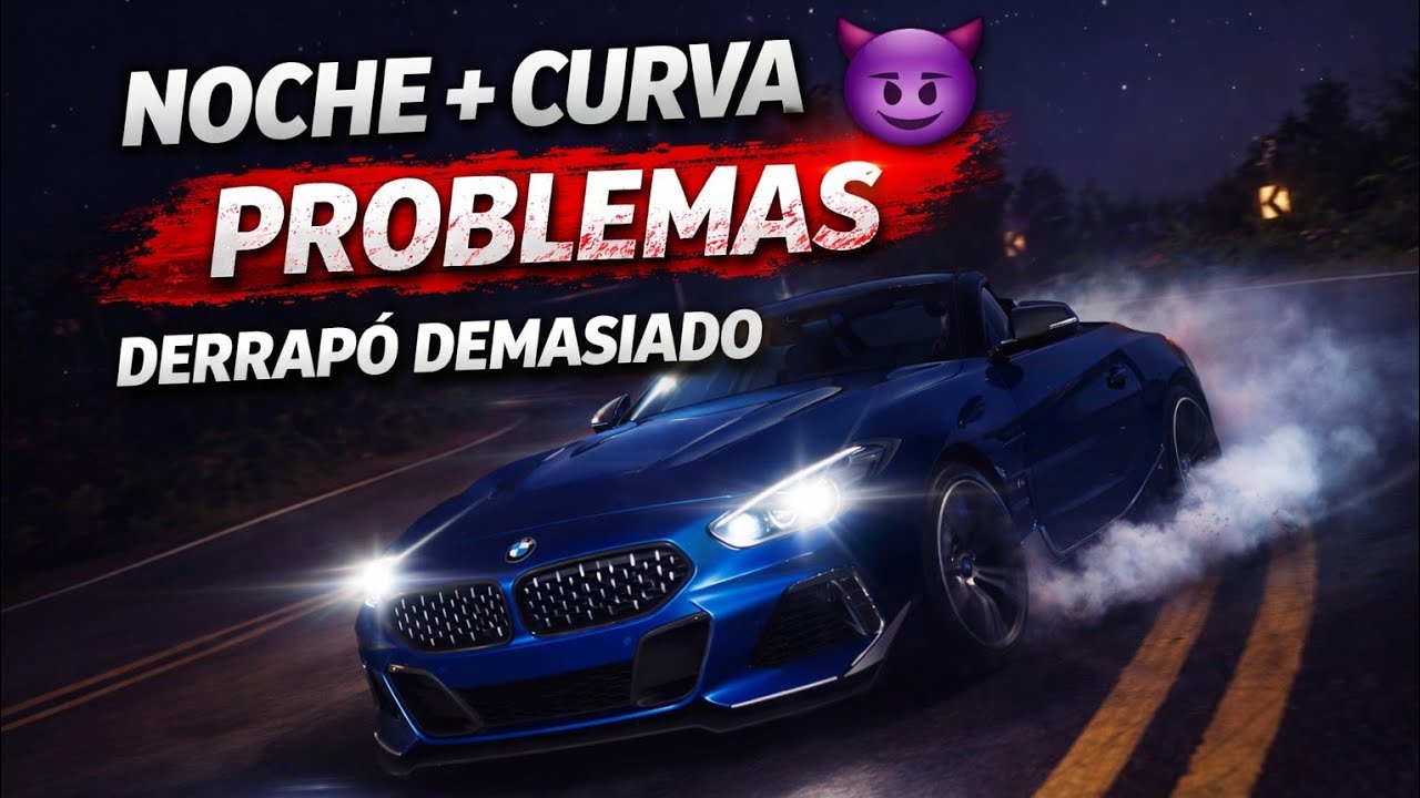 NOCHE DE CURVAS🔥! PROBLEMAS* The crew Motorfest