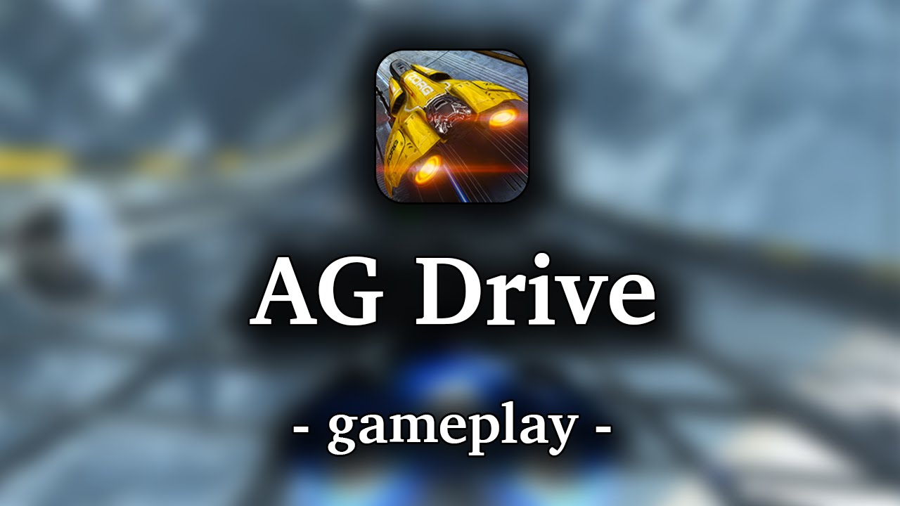 AG Drive [by ZORG] - HD Gameplay (iPad)