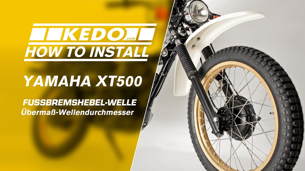 How to install: Replika Fußbremshebel-Welle mit Übermaß