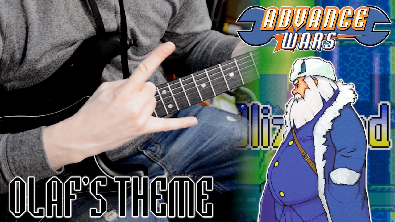 Advance Wars - Olaf's Theme (Metal Guitar Cover)