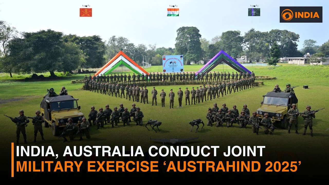 India, Australia Conduct Joint Military Exercise ‘AustraHind 2025’ | DD India
