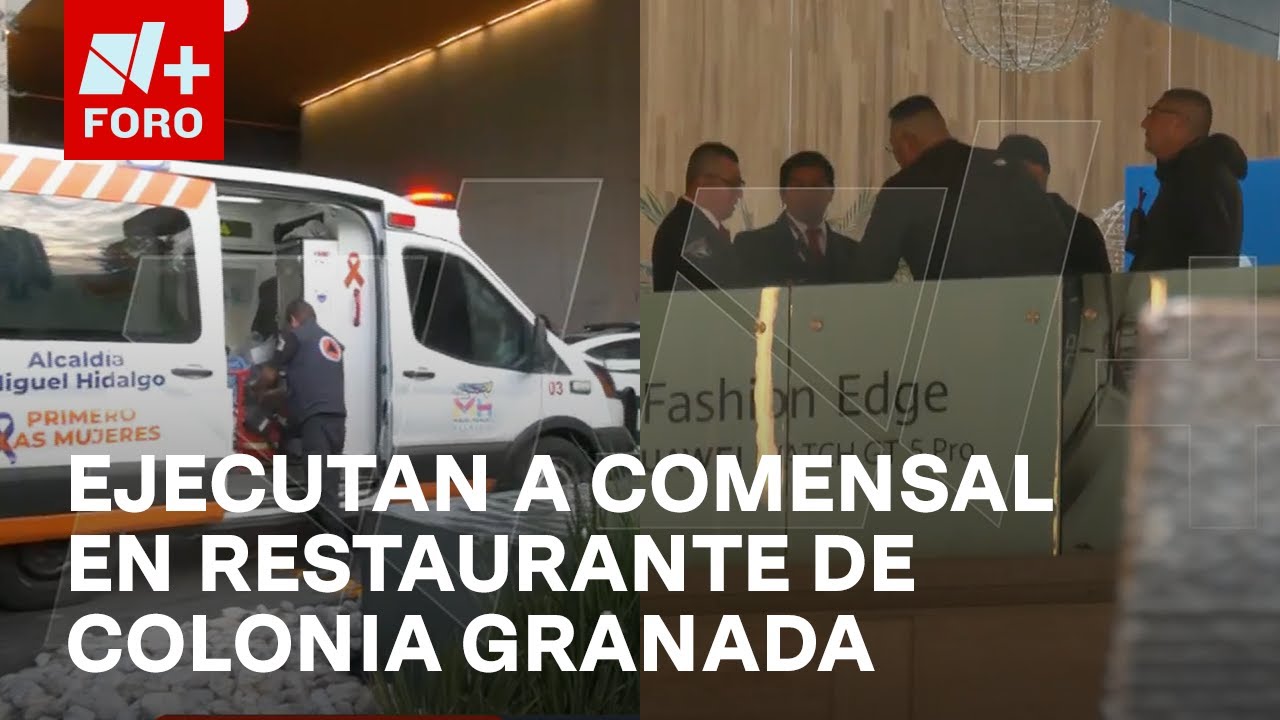 Ejecutan a hombre dentro de restaurante en Plaza Comercial de la colonia Granada - Las Noticias