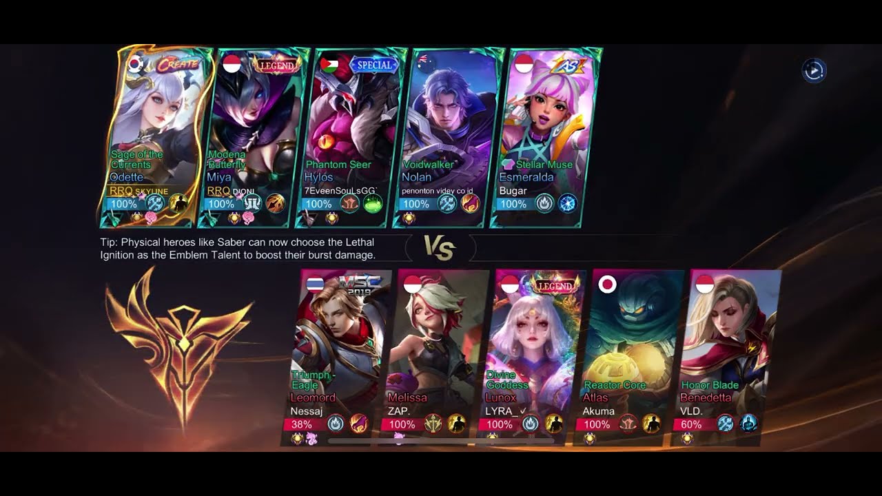 TOP GLOBAL 1 ODETTE GAMEPLAY INSANE BURST DAMAGE 2026 MOBILE LEGENDS 27 December 2025