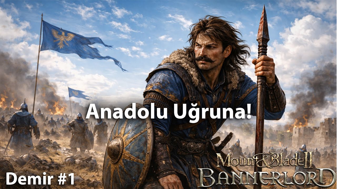 Anadolu Uğruna! M&B Bannerlord Avrupa 1100 Türkçe Seri Demir 1. Bölüm