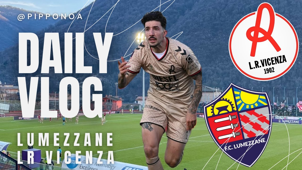 VLOG ALLO STADIO!! 🤍❤️ LUMEZZANE 1 - 1 LR VICENZA