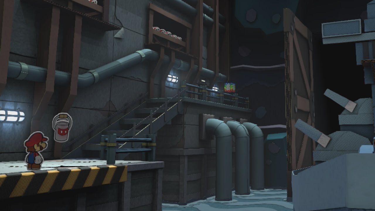Fort Cobalt (Big Paint Star) - Paper Mario: Color Splash Walkthrough