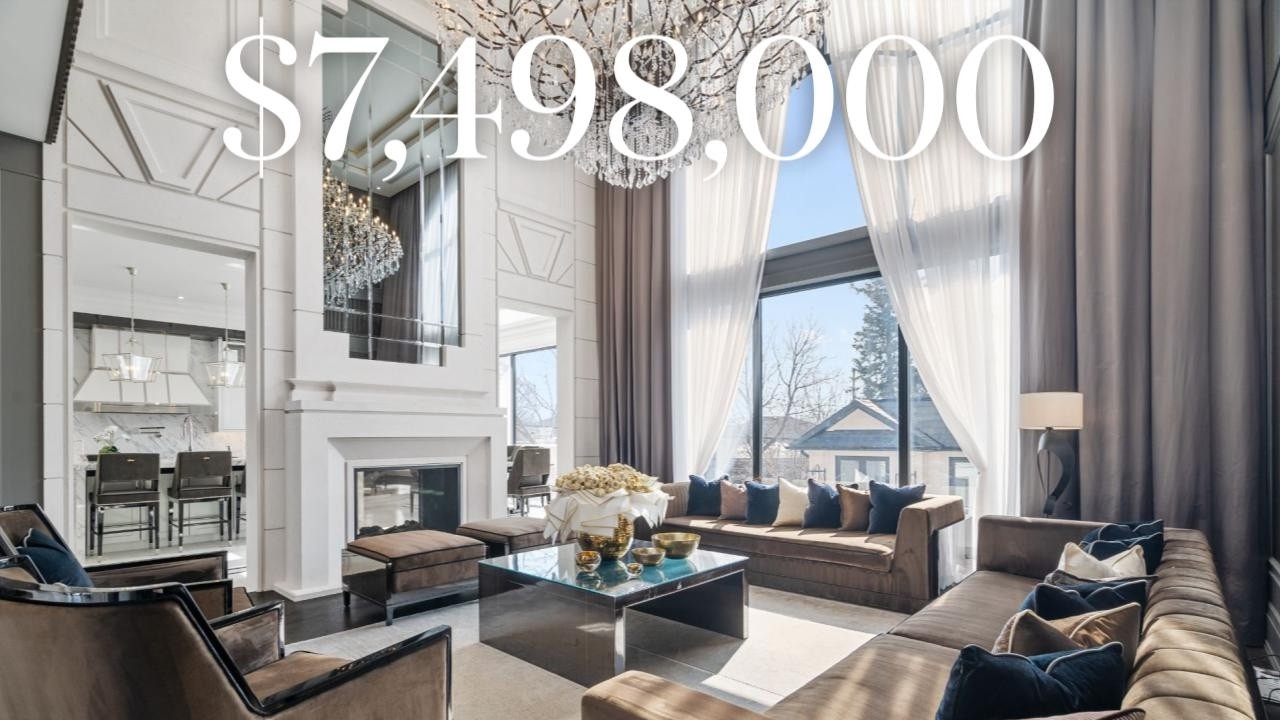 Inside Oakville&rsquo;s $7.5M Modern Mansion | Ultimate Luxury & Resort-Style Amenities