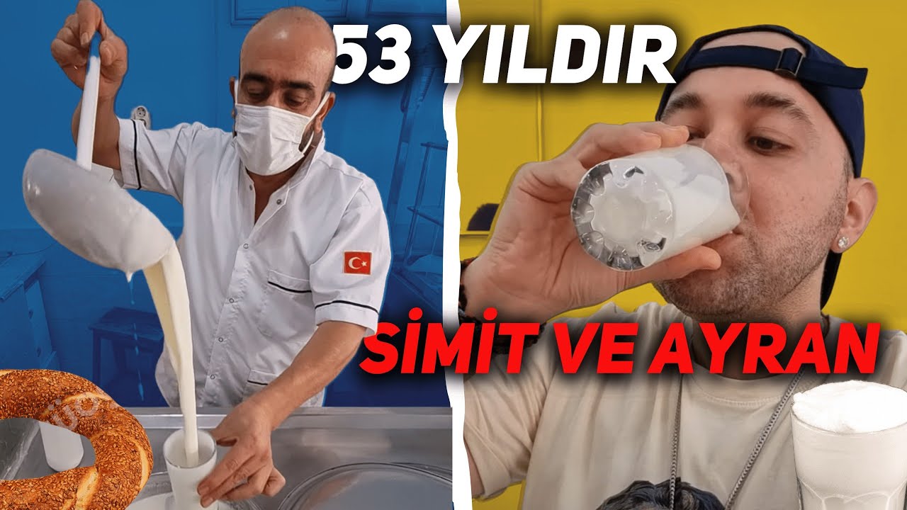 53 YILDIR SADECE AYRAN SATIYOR!!! TARSUS SOKAK LEZZETLERİ