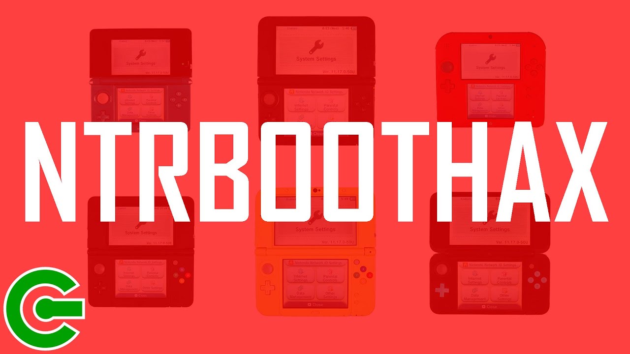 ULTIMATE NTRBOOTHAX ДЛЯ ВСЕХ 3DS, ВСЕХ РЕГИОНОВ, ВСЕХ ПРОШИВОК
