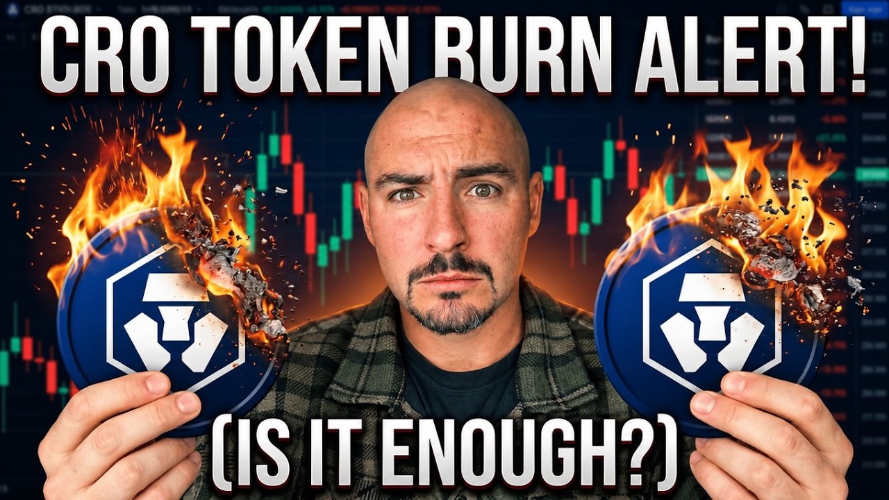 CRO Coin Token BURN ALERT! (Is It Enough?) Crypto.com & Cronos News