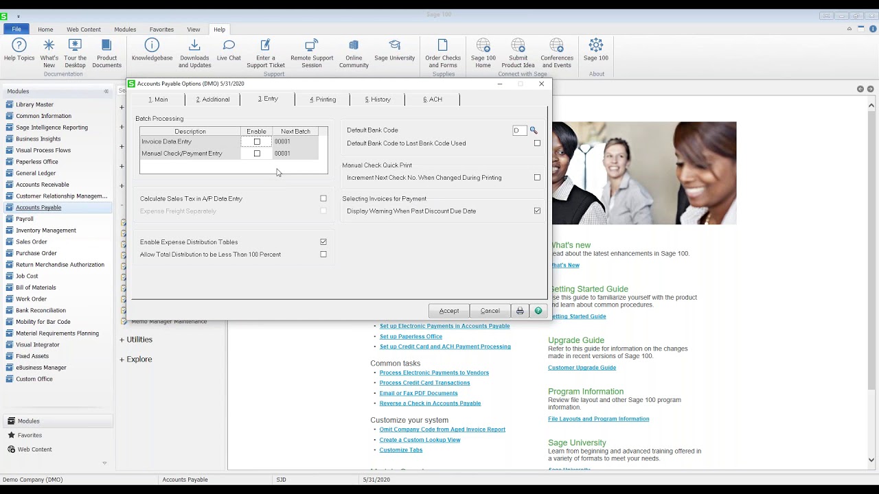 Sage 100 Back to Basics   Accounts Payable