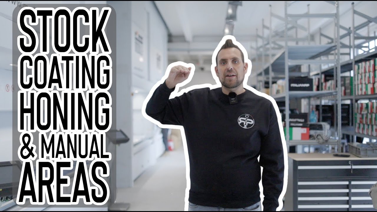 Stock, Coating, Honing & Manual Areas - #italianrp #performanceparts #newfacility