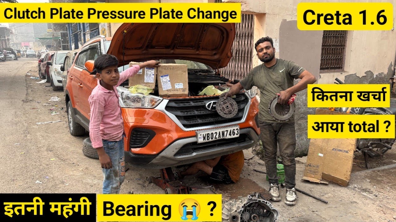 Hyundai Creta 1.6 Clutch Plate Replacement | Clutch Padel Hard Problem Solve | Total price