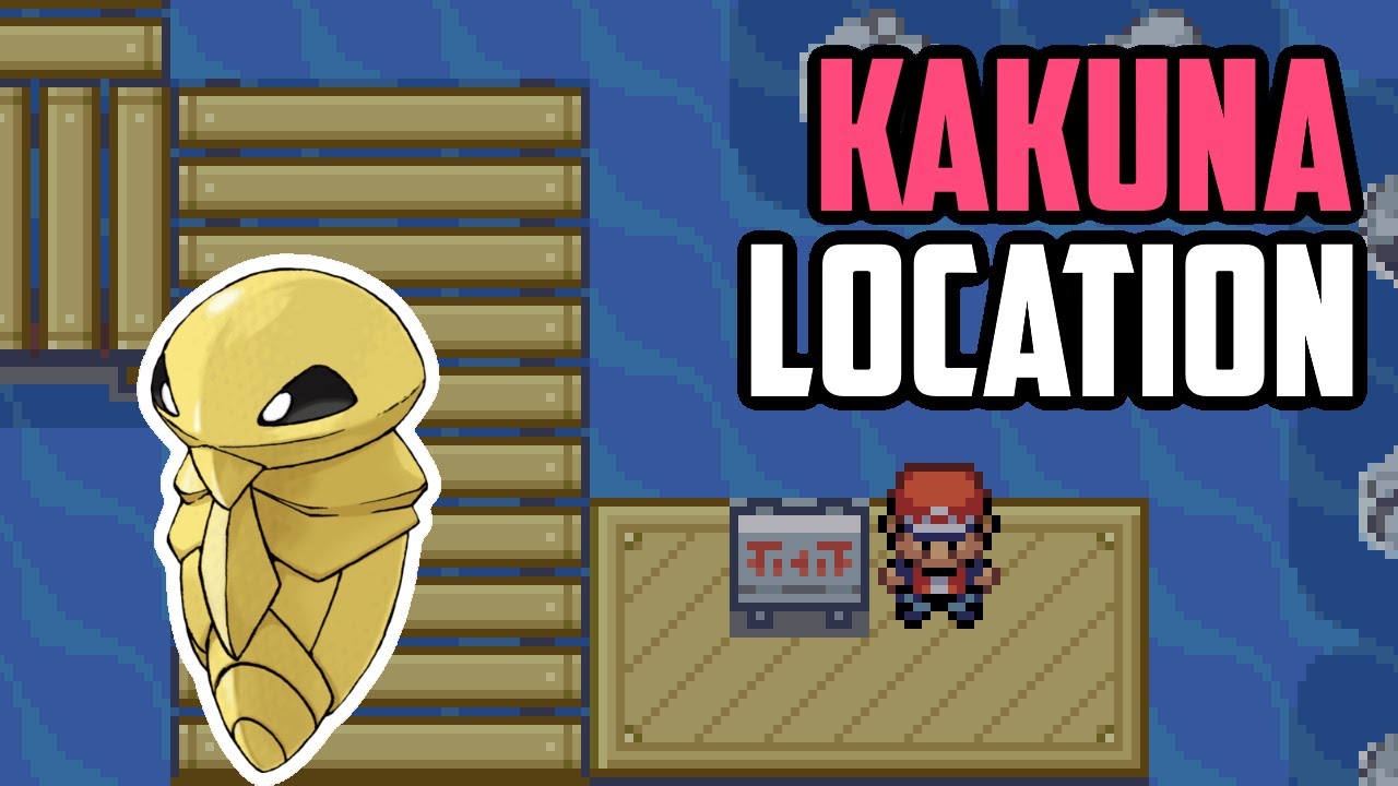 Как поймать Какуну &mdash; Pok&eacute;mon FireRed & LeafGreen