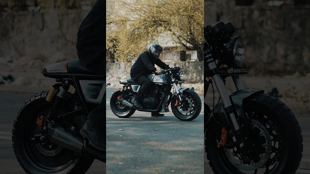 Modified Royal Enfield Continental GT 650 has joined the Trend 🔥| Neev Mototcycles