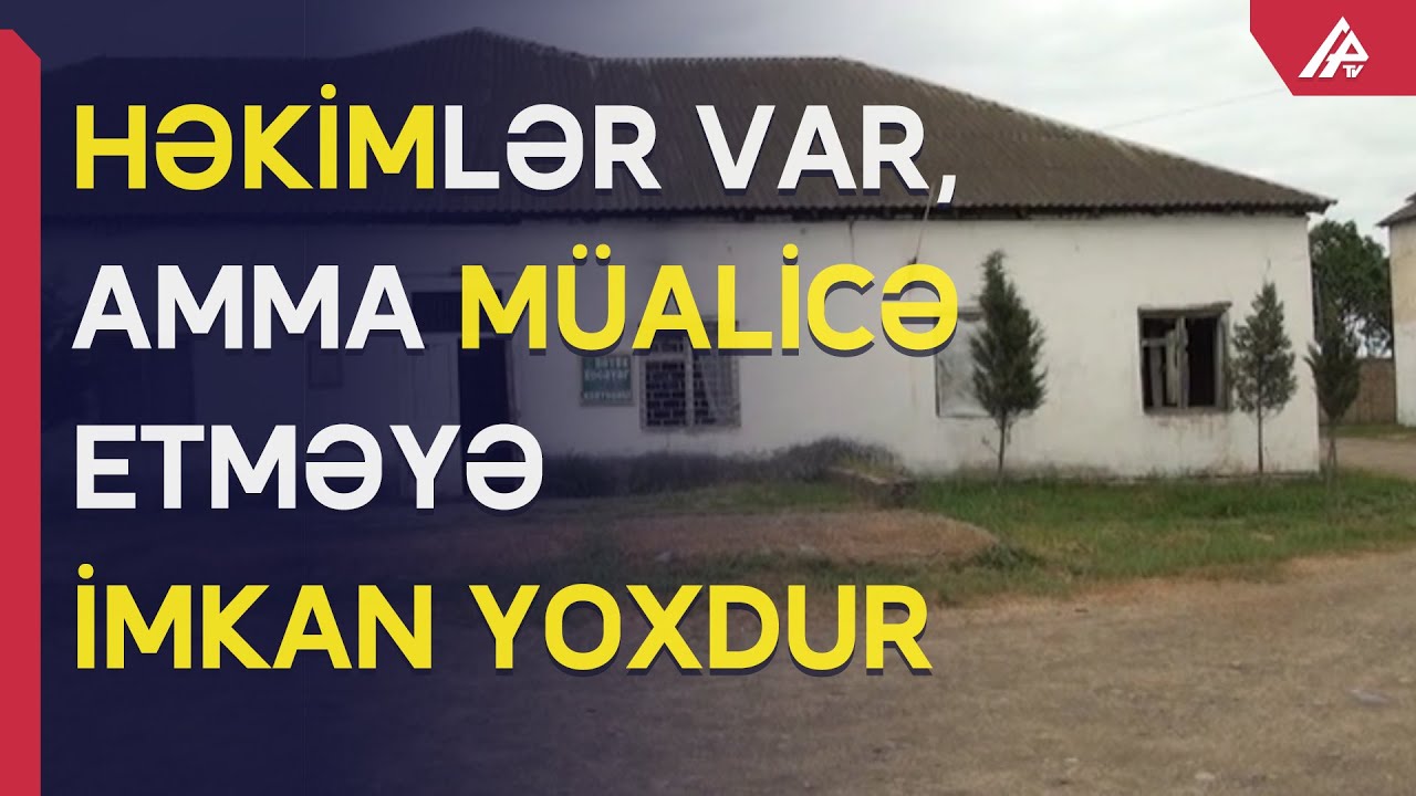 Tibb məntəqəsi köhnə klubda, aptekin yerində isə bərbərxana-bura Masallıdır