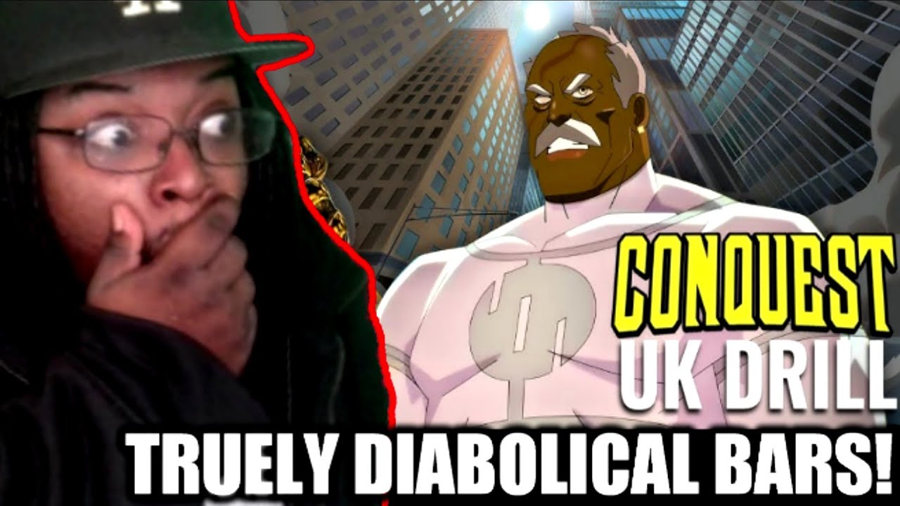 CONQUEST UK DRILL (НЕПОБЕДИМЫЙ ДИСС) Pure O Juice / DB Reaction