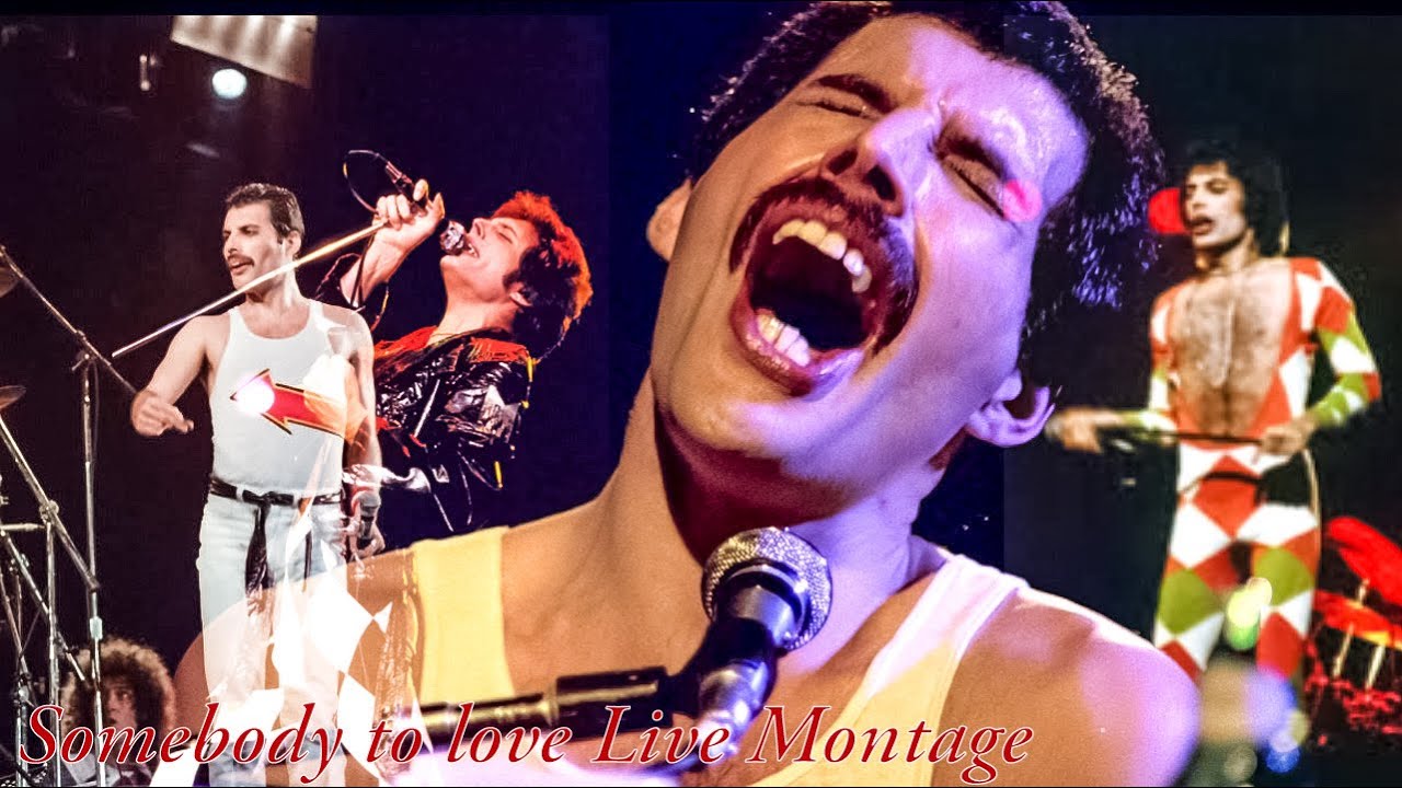 Queen - Somebody To love Live montage