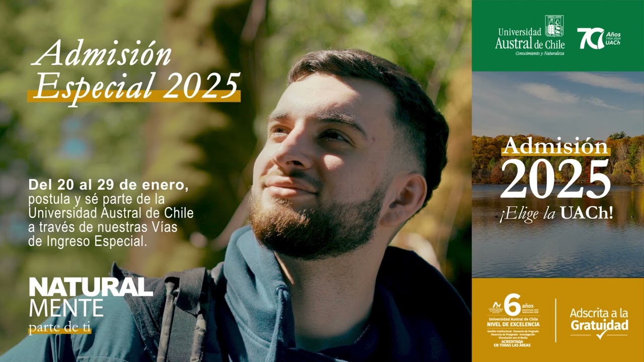 Universidad Austral de Chile - Admisión especial 2025
