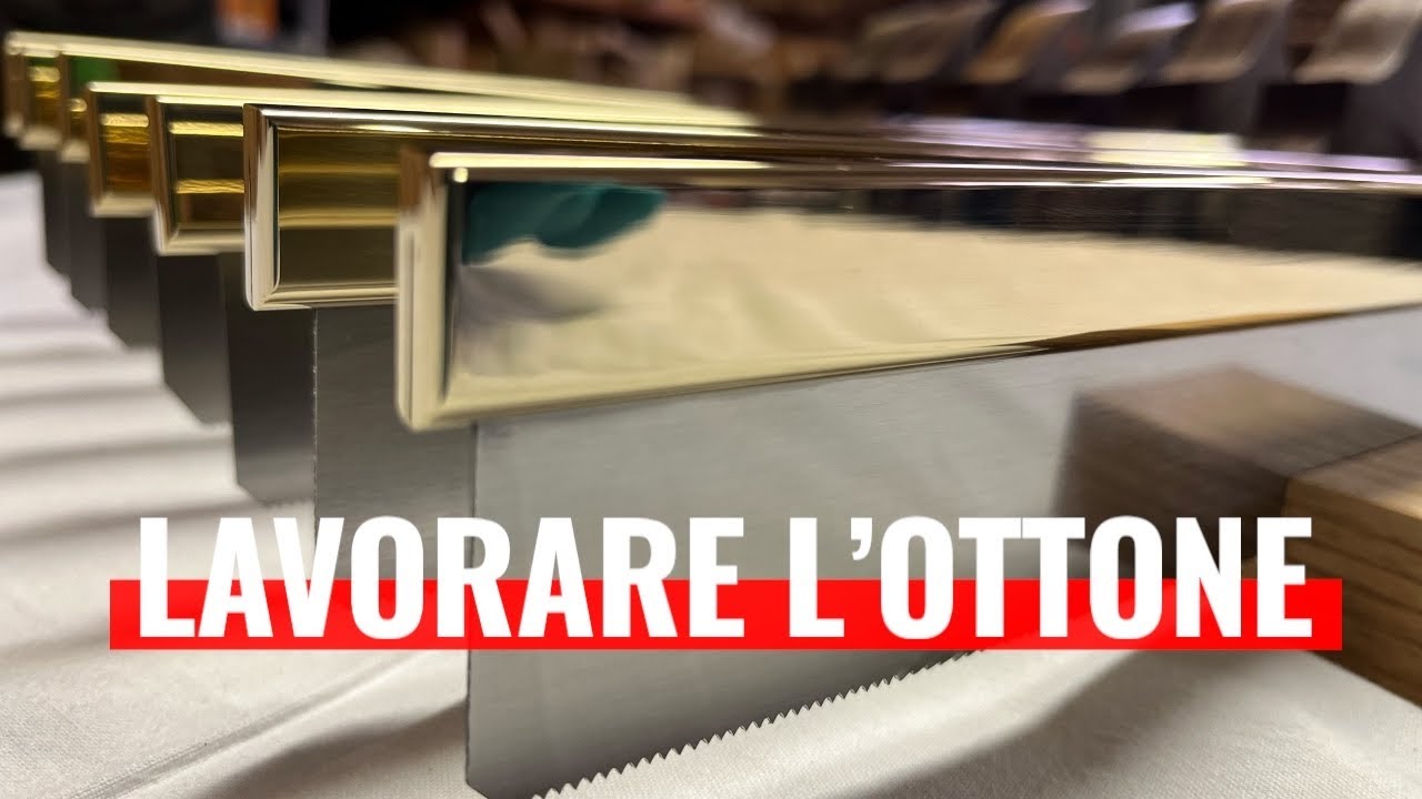 LA MIA ESPERIENZA CON L'OTTONE: lucidatura, marcatura e protezione