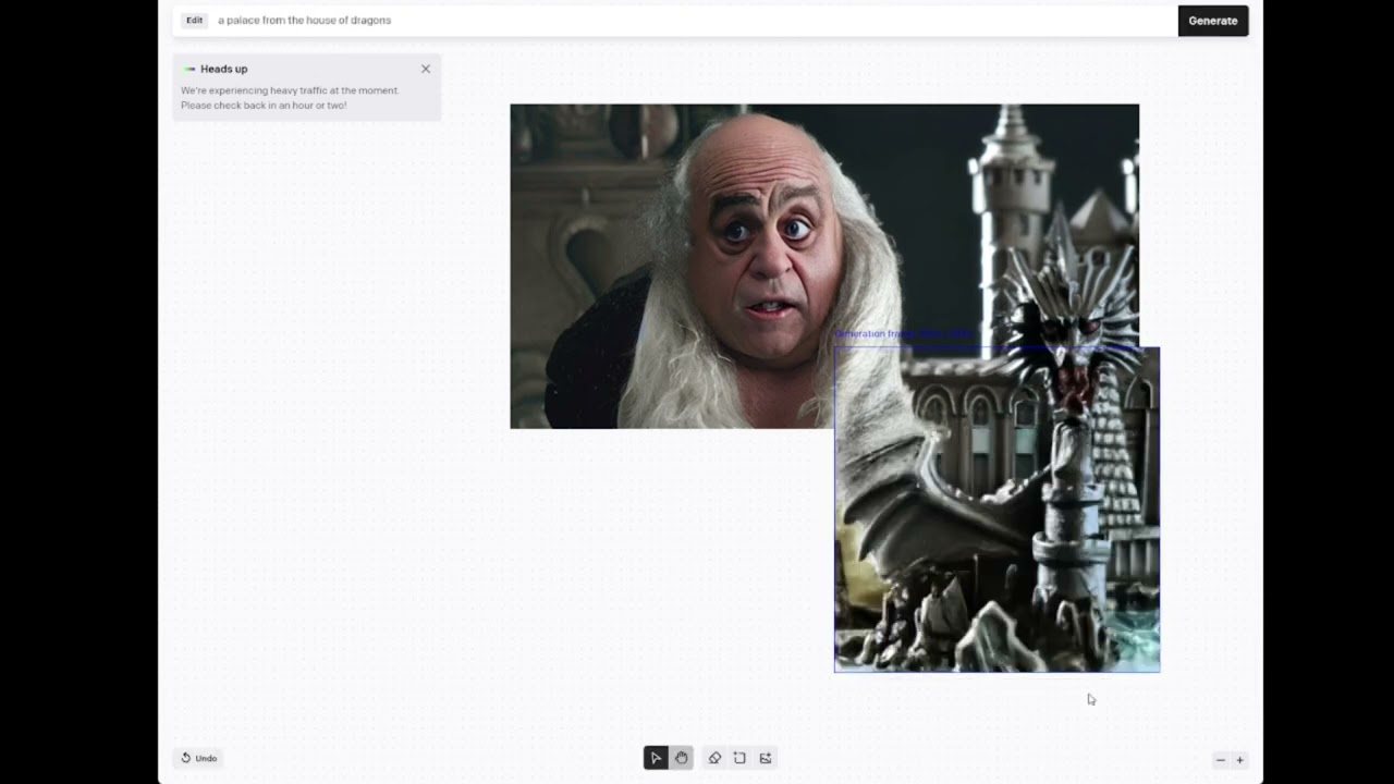 Testing Dalle2's Outpainting.