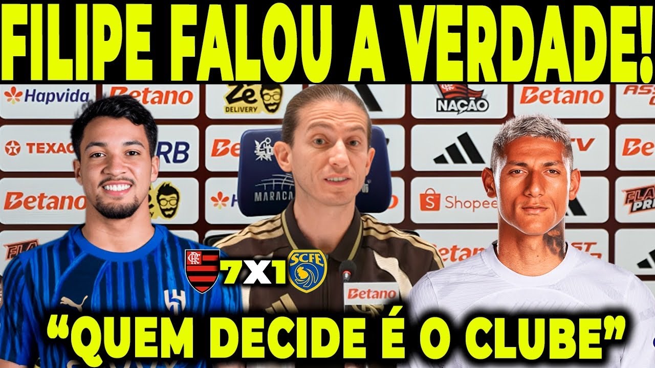 FILIPE SURPREENDEU SOBRE ATACANTES! “O CLUBE É RESPONSÁVEL PELA MONTAGEM DO ELENCO”