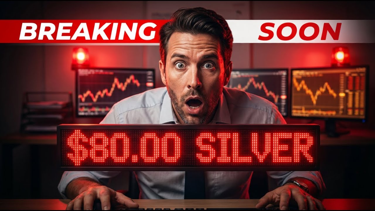 URGENT: Silver Exploding to $80 &ndash; Gold ATH: Short Squeeze Insanity! Live Chaos! 🚀💥