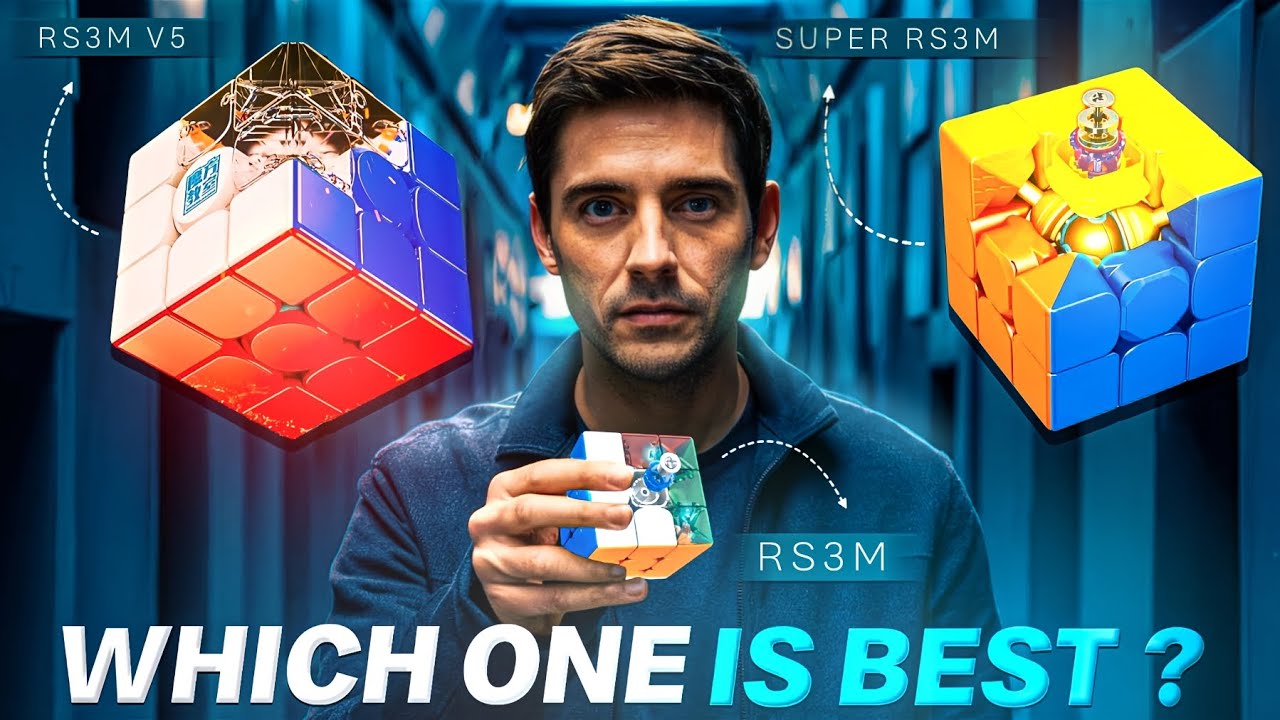 Moyu RS3M 2020 VS Super RS3M VS Moyu RS3M V5 (Moyu RS3M Series Comparison)