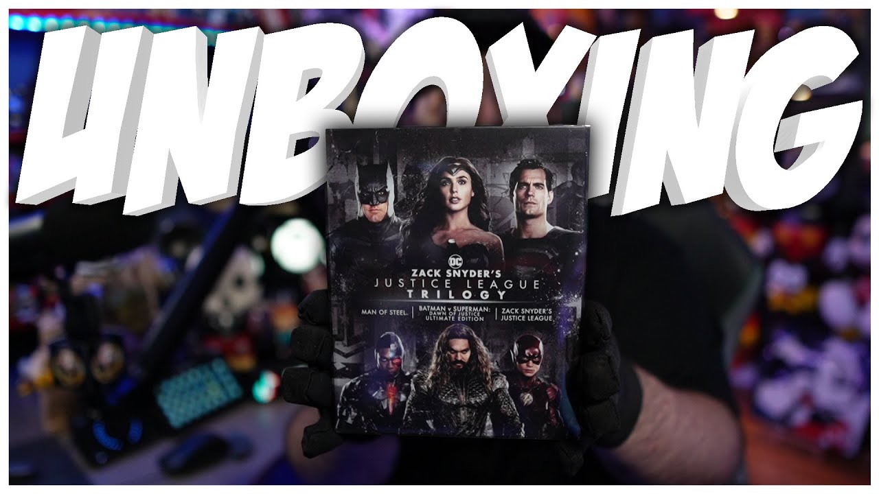 ZACK SNYDER'S JUSTICE LEAGUE TRILOGY 4K ULTRA HD