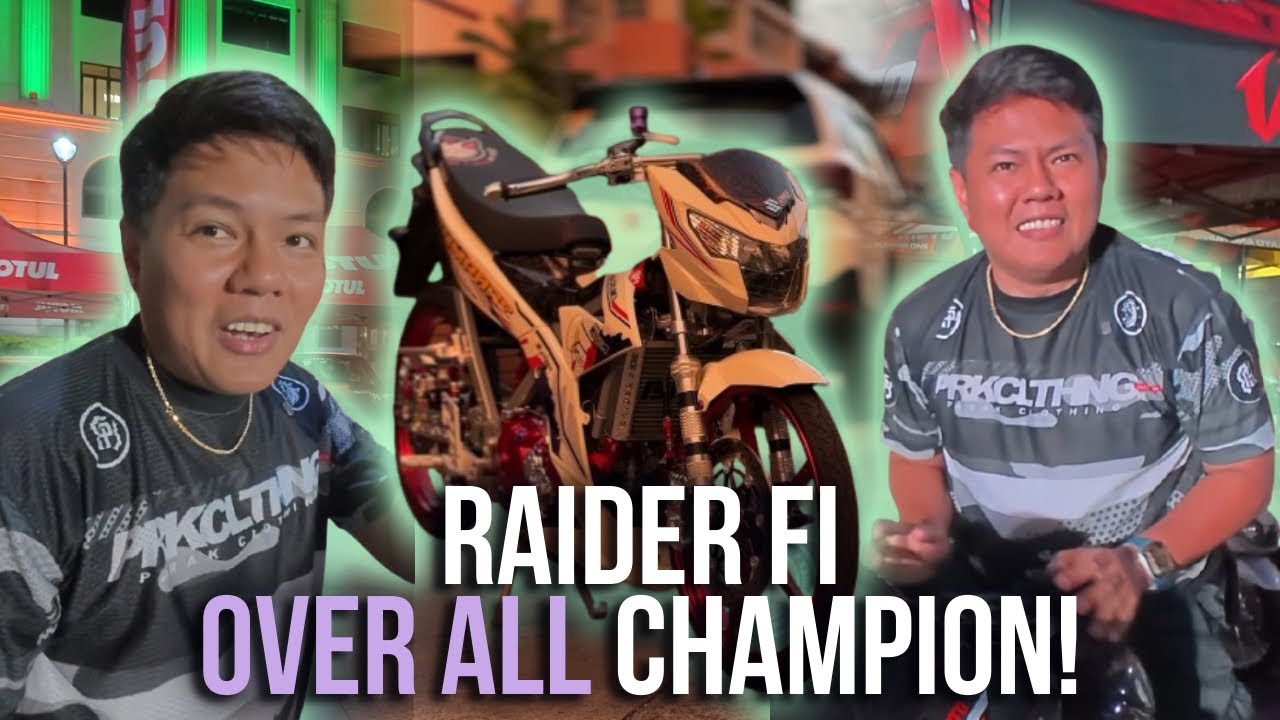 Raider 150 Fi Malaysian Concept 1st Motor Show (over all champion)