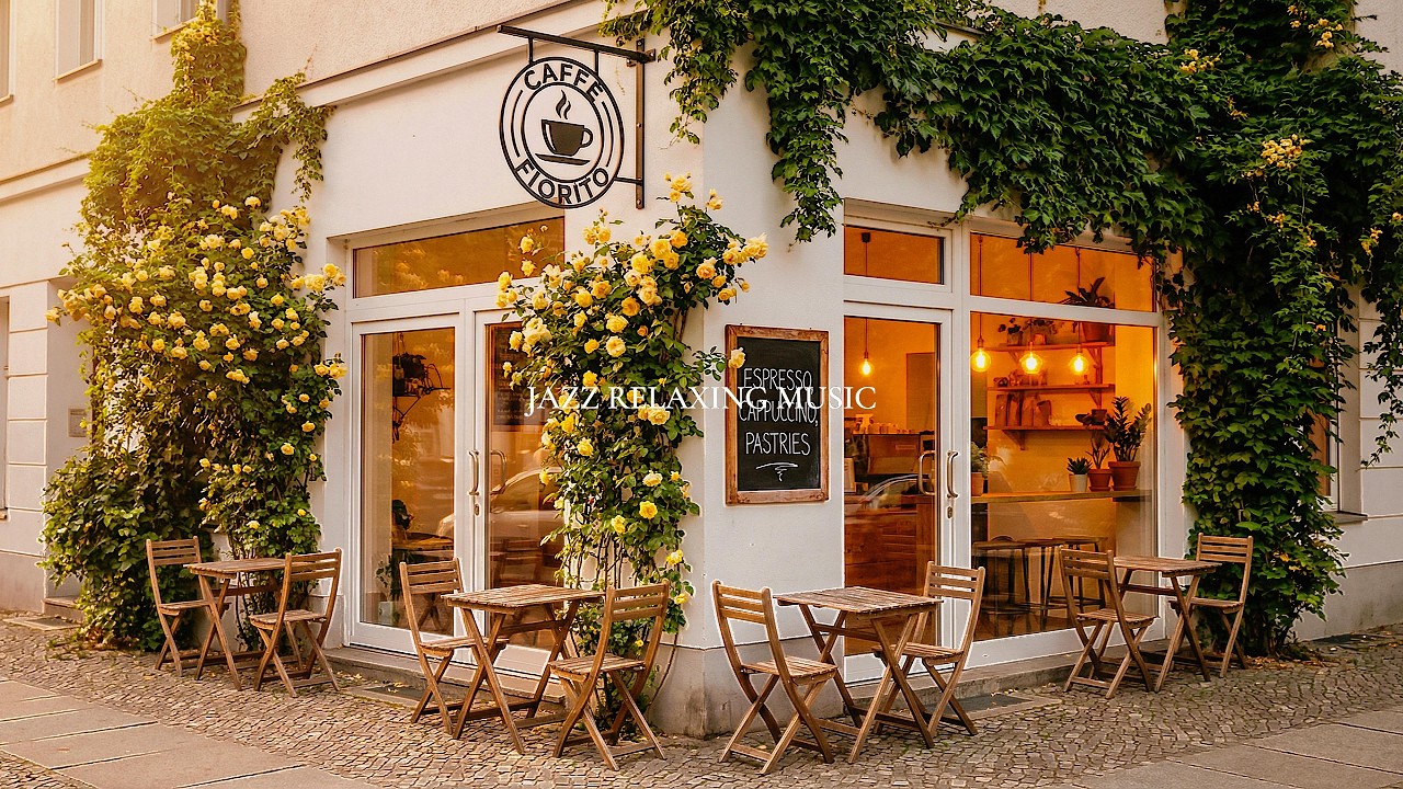 Warm Cafe Jazz & Chill ☕ Cozy Cafe Afternoon 🎶 Soft Music for Coffee Time ☕ Deep Sleep & Calm Heart