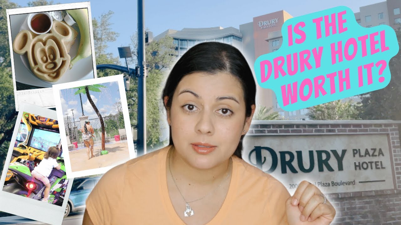 Is the Drury Hotel worth it for a Disney World trip? | Disney Springs Hotel Review 2024