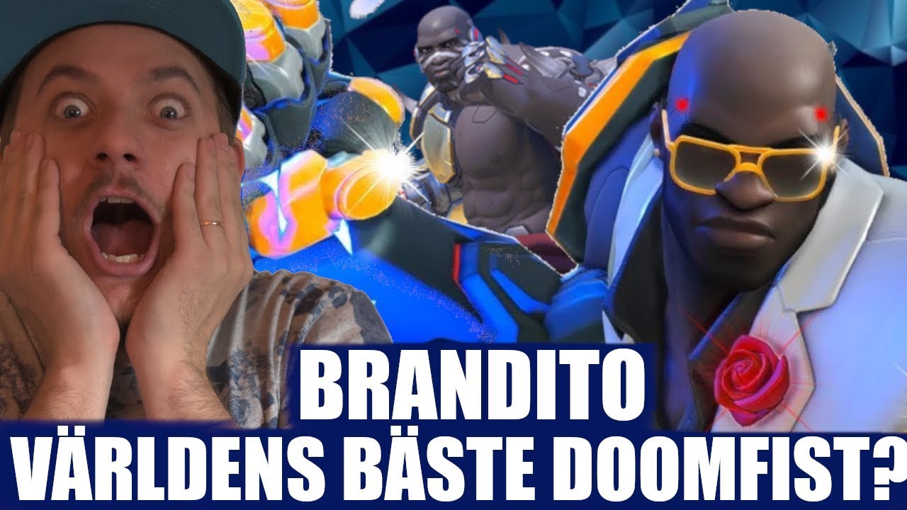 REAGERAR PÅ: DOOMFIST-GUDEN BRANDITO [Overwatch]