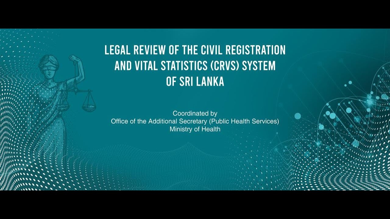 Launching of the Legal Review of Civil Registration and Vital Statistics System