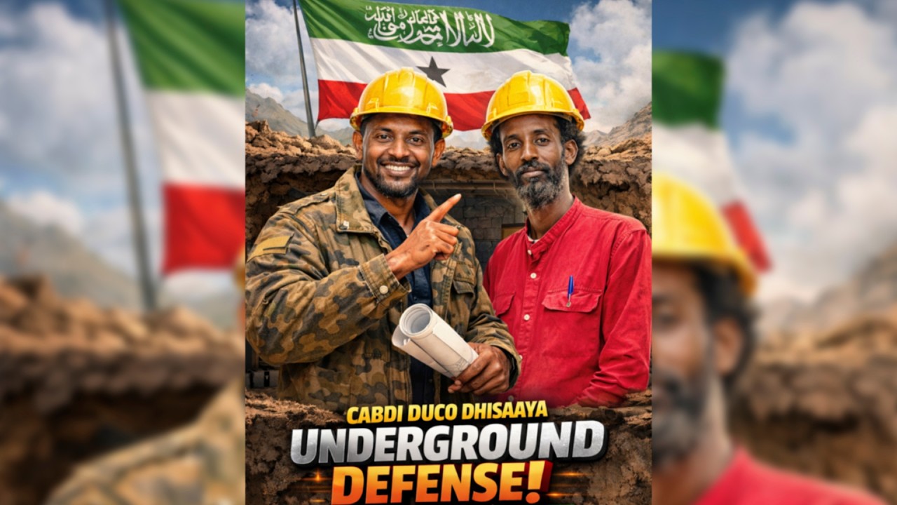 Eng: Cabdi duco oo Diyaarinayey Godadkii (Defense holes)🕳️ ee Dalka Haday adkaato